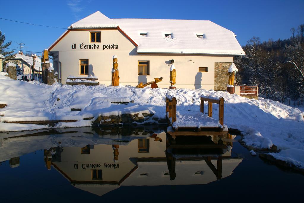 Penzion U Cerneho Potoka Hotel Nová Lhota Eksteriør billede