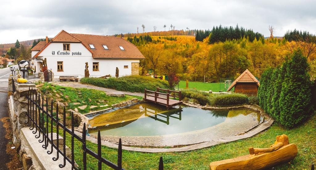 Penzion U Cerneho Potoka Hotel Nová Lhota Eksteriør billede